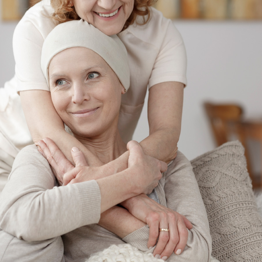 femme combattant le cancer